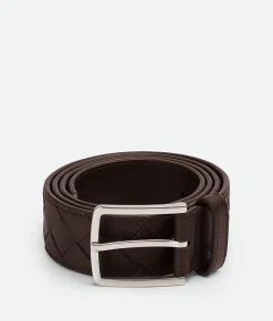 Bottega Veneta Intrecciato Belt Fondant Outlet