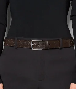 Bottega Veneta Intrecciato Belt Fondant Outlet