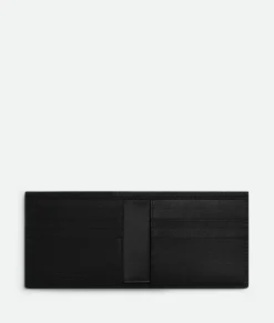 Bottega Veneta Intrecciato Bi-Fold Wallet Black Best