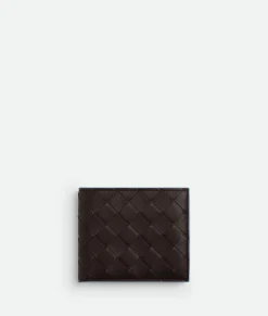 Bottega Veneta Intrecciato Bi-Fold Wallet Fondant/ice Hot
