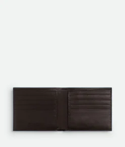 Bottega Veneta Intrecciato Bi-Fold Wallet Fondant/ice Hot