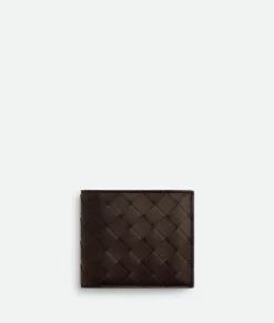 Bottega Veneta Intrecciato Bi-Fold Wallet With Coin Purse Fondant/ice Best