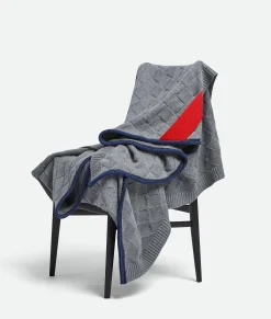 Bottega Veneta Intrecciato Blanket Grey Outlet