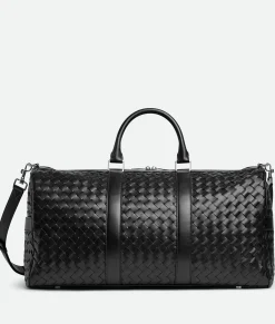 Bottega Veneta Intrecciato Cabin Duffle Black Sale