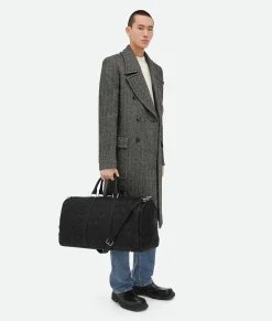 Bottega Veneta Intrecciato Cabin Duffle Black