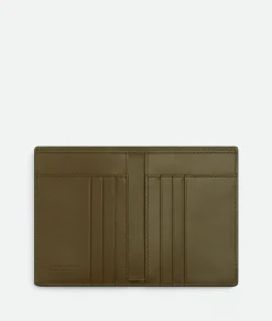 Bottega Veneta Intrecciato Flap Wallet Dark green / Mud Best