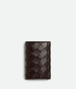 Bottega Veneta Intrecciato Folded Key Case Fondant Online