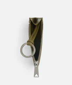 Bottega Veneta Intrecciato Key Pouch Mud Best