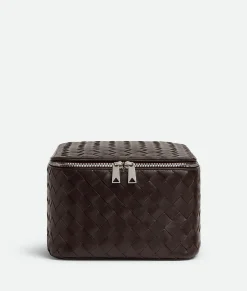 Bottega Veneta Intrecciato Large Shoe Case Fondant New