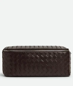 Bottega Veneta Intrecciato Large Shoe Case Fondant New