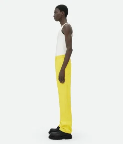 Bottega Veneta Intrecciato Leather Pants Lighthouse Discount