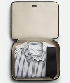 Bottega Veneta Intrecciato Medium Packing Cube Black Sale