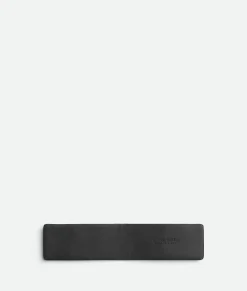 Bottega Veneta Intrecciato Money Clip Black Discount