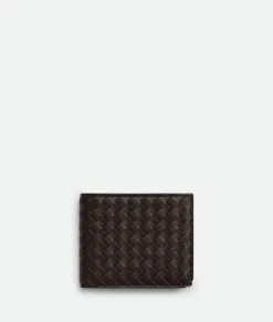 Bottega Veneta Intrecciato Piccolo Bi-Fold Wallet Fondant Outlet