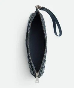 Bottega Veneta Intrecciato Prism Pouch Shadow Hot
