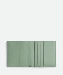 Bottega Veneta Intrecciato Slim Bi-Fold Wallet Space/new sauge Clearance