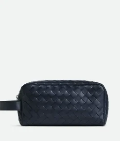 Bottega Veneta Intrecciato Travel Pouch Space/new sauge Best