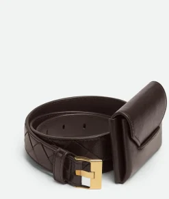 Bottega Veneta Intrecciato Watch Pocket Belt Fondant Online