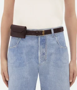 Bottega Veneta Intrecciato Watch Pocket Belt Fondant Online