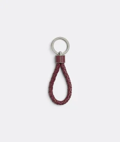 Bottega Veneta Intreccio Key Ring Barolo Best