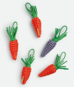 Bottega Veneta Intreccio Nappa Carrot Set Orange/lavender/grass Hot
