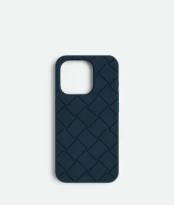 Bottega Veneta IPhone 15 Pro Case Deep blue Online