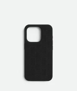 Bottega Veneta IPhone 15 Pro Case Black Sale
