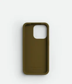 Bottega Veneta IPhone 15 Pro Case Olive oil Online