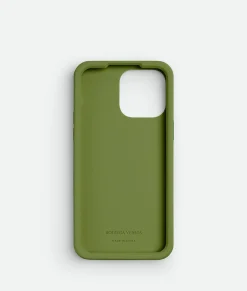 Bottega Veneta IPhone 15 Pro Max Case Tea leaf Clearance