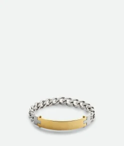 Bottega Veneta Joint Bracelet Silver/yellow gold Best