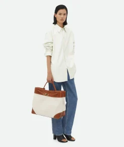 Bottega Veneta Large Andiamo Natural/light wood Best