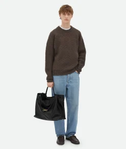 Bottega Veneta Large Andiamo Black Clearance
