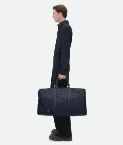 Bottega Veneta Large Classic Intrecciato Duffle Space Hot