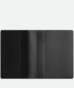 Bottega Veneta Large Intrecciato Notebook Cover Black/space/glacier