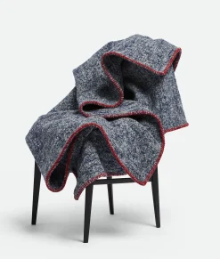 Bottega Veneta Lava Blanket Black/white/blue Sale