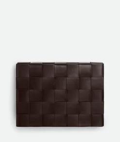 Bottega Veneta Leather Backgammon Fondant / Red stone Online