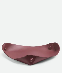 Bottega Veneta Leather Tray - L Barolo New