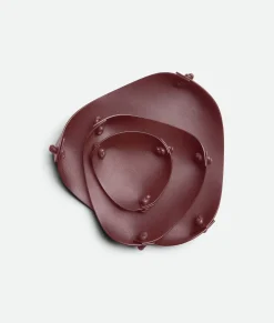 Bottega Veneta Leather Tray - L Barolo New