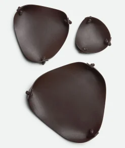 Bottega Veneta Leather Tray - S Fondant Online