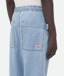 Bottega Veneta ed Elasticated Denim Light bleach Hot