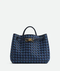 Bottega Veneta Medium Andiamo Abyss/indigo Sale