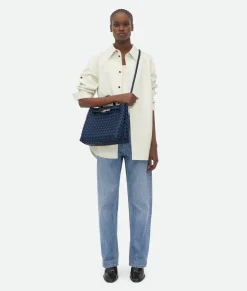 Bottega Veneta Medium Andiamo Abyss/indigo Sale