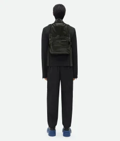 Bottega Veneta Medium Archetype Backpack Dark green Sale