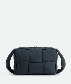 Bottega Veneta Medium Arco Padded Camera Bag Shadow Discount