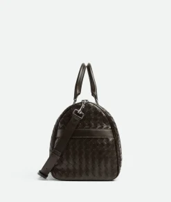 Bottega Veneta Medium Intrecciato Duffle Fondant Online
