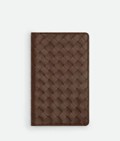 Bottega Veneta Medium Intrecciato Notebook Cover Brownie Hot