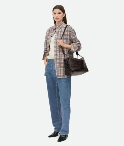 Bottega Veneta Medium Loop Weekender Fondant Hot