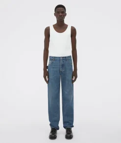 Bottega Veneta Medium Washed Straight Denim Original medium wash indigo Outlet