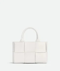 Bottega Veneta Mini Arco Tote White Sale