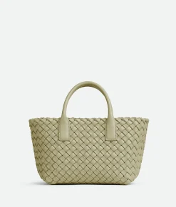 Bottega Veneta Mini Cabat Travertine Sale